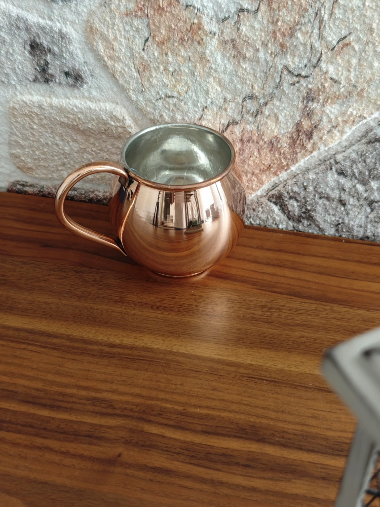 Bakır Moscow Mule Bardak 600 ml - Görsel 2