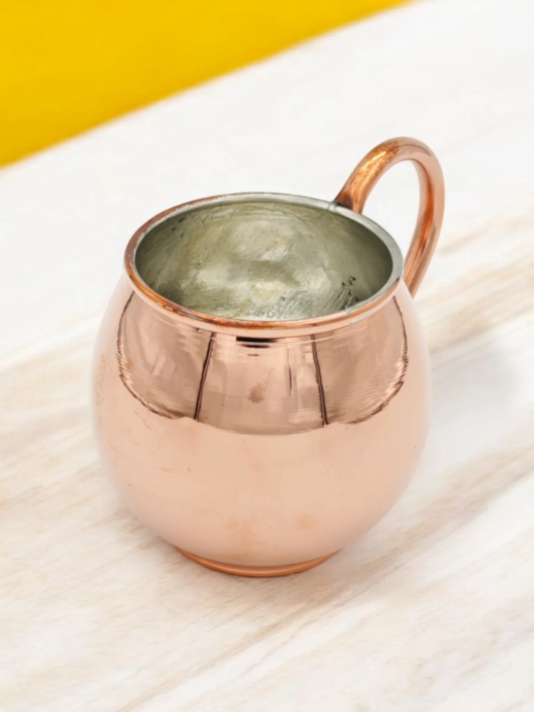 Bakır Moscow Mule Bardak 600 ml - Görsel 4