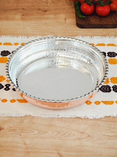 Bakır Paşa Sahani 20 Cm - Görsel 3
