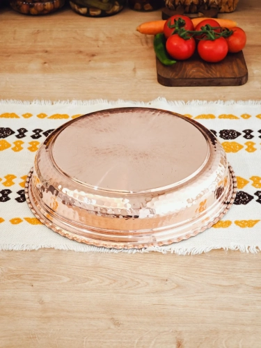 Bakır Paşa Sahani 20 Cm - Görsel 5