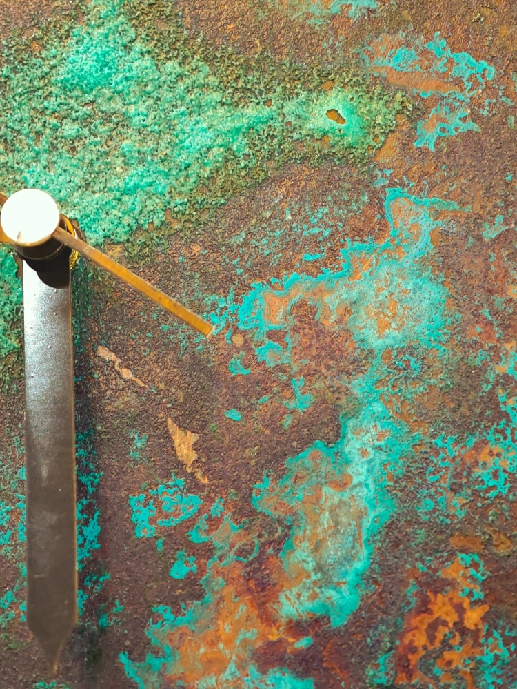 Bakır Patina Duvar Saati No:2 - Görsel 2