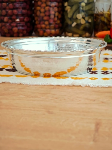 Bakır Servis Sunum Derin Tabak 24 cm - Görsel 4