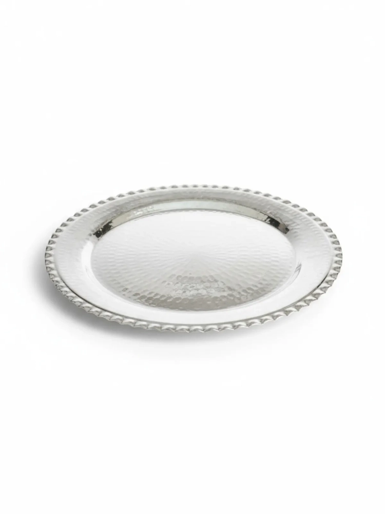 Bakır Supla Tabak 20 Cm - Görsel 1