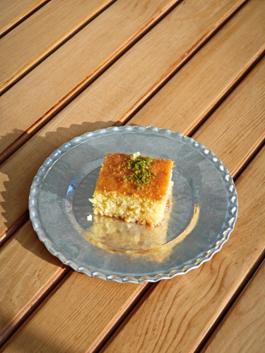Bakır Supla Tabak 20 Cm - Görsel 2