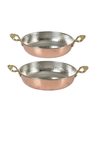 Bakır Tava 18-20 cm - Görsel 7