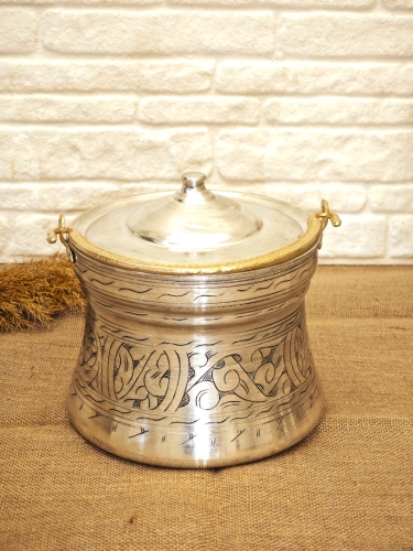 Bakır Yoğurt Bakraç 5 Lt - Görsel 2