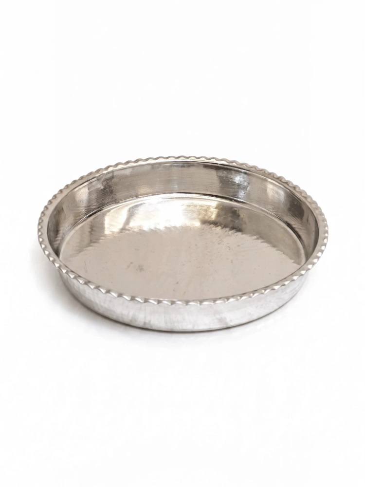 Kalaylı Bakır Fırın Tepsisi 30 Cm - Görsel 1
