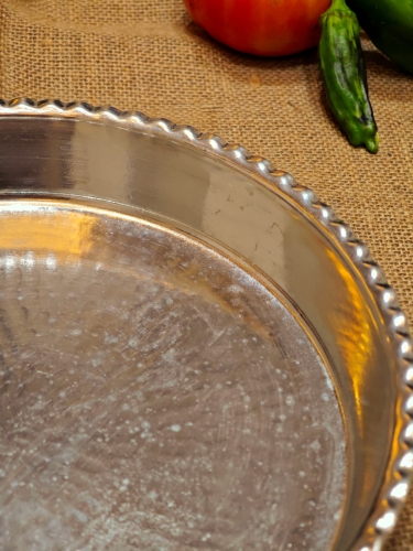 Kalaylı Bakır Fırın Tepsisi 30 Cm - Görsel 2